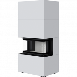Каминокомплект  Home Easy Box белый с топкой NBC (Home Easy Box белый с топкой NBC черная футеровка)