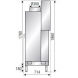 Каминная топка F1400 axis