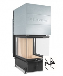 Каминная топка Hoxter UKA 69/48/69/51h Монтажная конструкция с рамкой 5-и сторонней