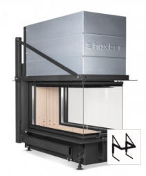 Каминная топка Hoxter UKA 86/50/86/52h Монтажная конструкция с рамкой 5-и сторонней