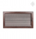 22х37 черная/медь пористая с жалюзи