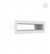 Решетка Kratki туннель белая 6х20