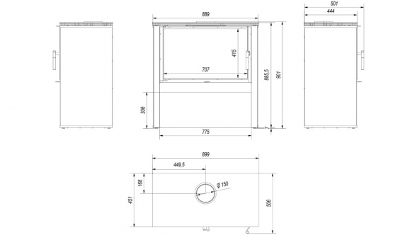 Печь JUNO 12/B