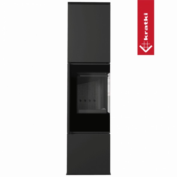 Печь Kratki PRO REN/L/P (Чёрная футеровка с доводчиком)