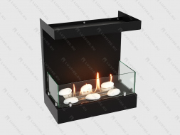 Встроенный биокамин Lux Fire Фронтальный 440 S