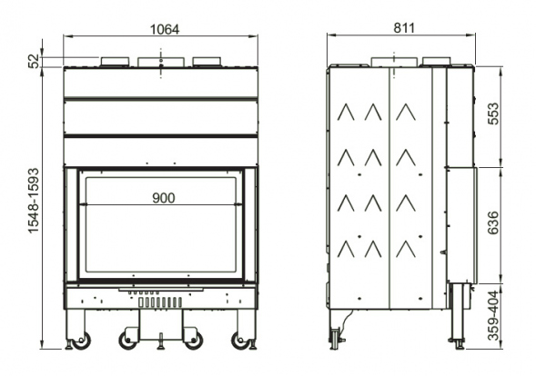 Monoblocco 900 Flat